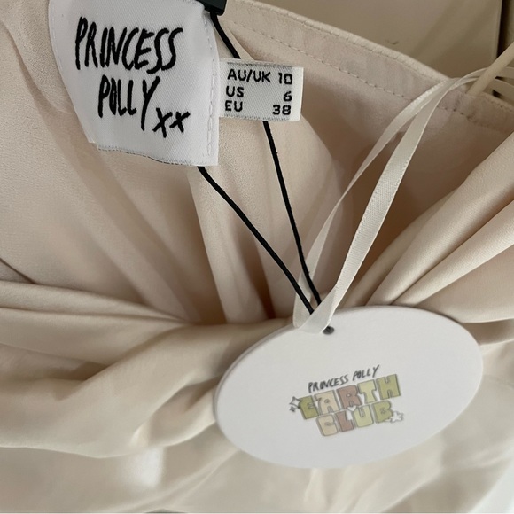 Princess Polly Marilyn Mini Dress in Champagne - Picture 4 of 5